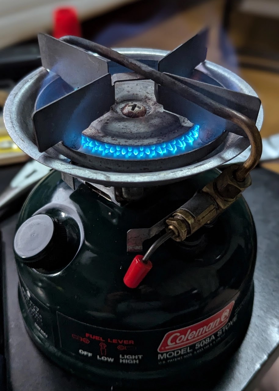 東京)◇Coleman コールマン フェザーストーブ Model 442-726j 12年3月