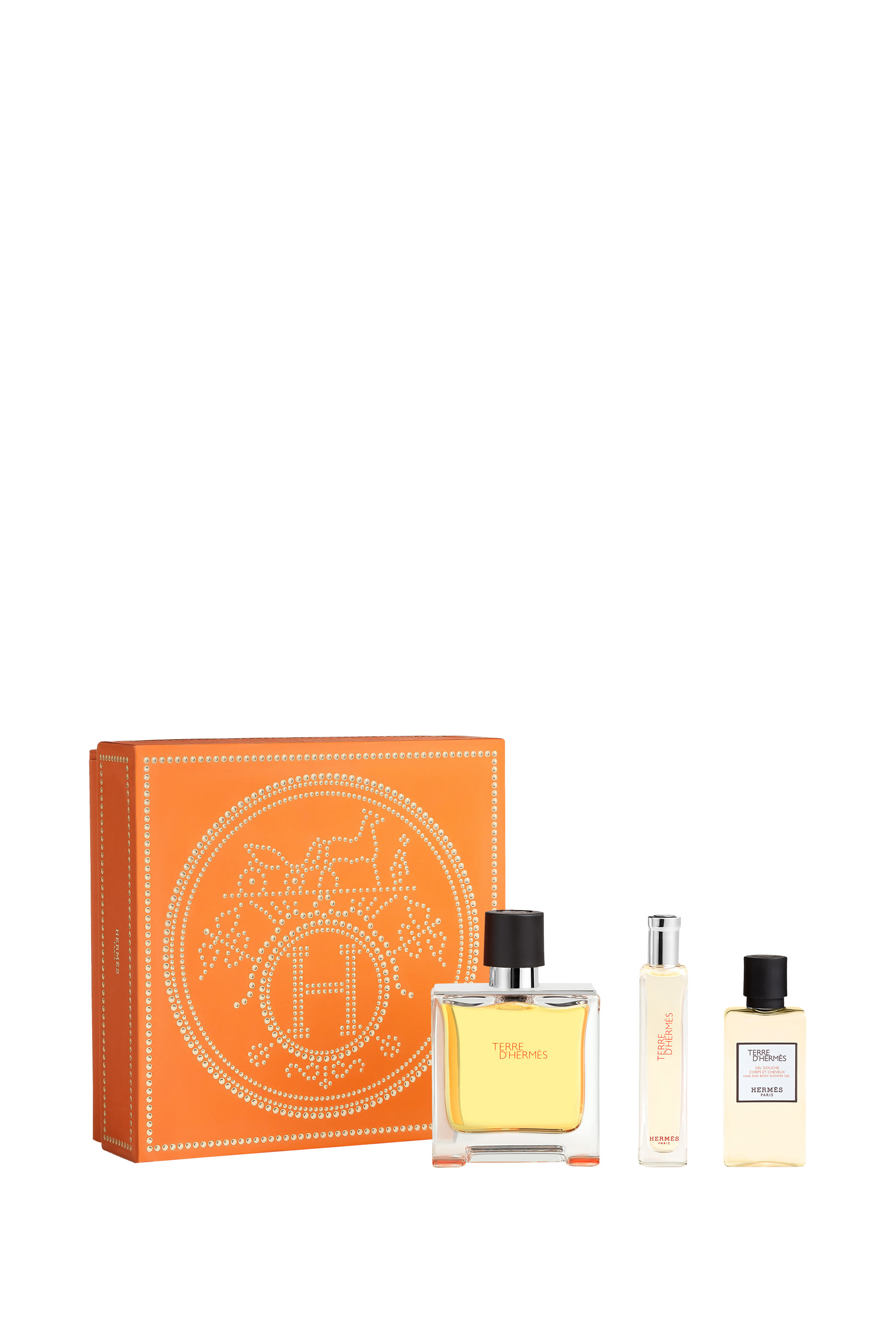 Buy Hermes Terre d'Hermès Gift Set, Pure Perfume for Mens Online