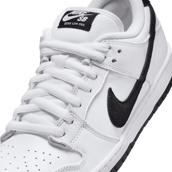 Nike SB Dunk Low Pro White - Black - Black – Black Sheep Skate Shop