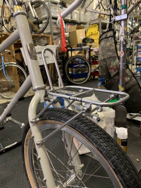 NITTO* M-1B front rack (silver) - BLUE LUG ONLINE STORE