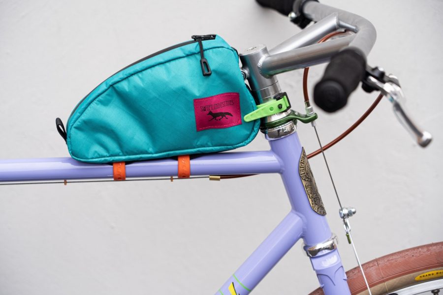 SWIFT INDUSTRIES* moxie top tube bag (ecopak/coyote) - BLUE LUG