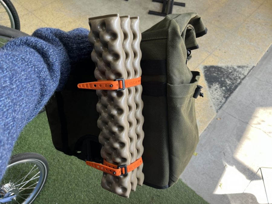 FAIRWEATHER* brompton bag (wax black) - BLUE LUG ONLINE STORE