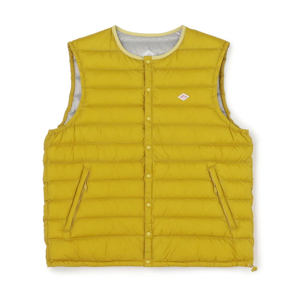 MEN'S CREWNECK INNER DOWN VEST｜VEST｜DANTON(ダントン)｜DANTON