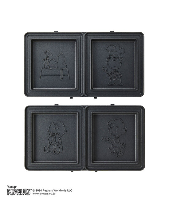 PEANUTS グリルサンドメーカーダブル用 ホットサンドプレート の通販