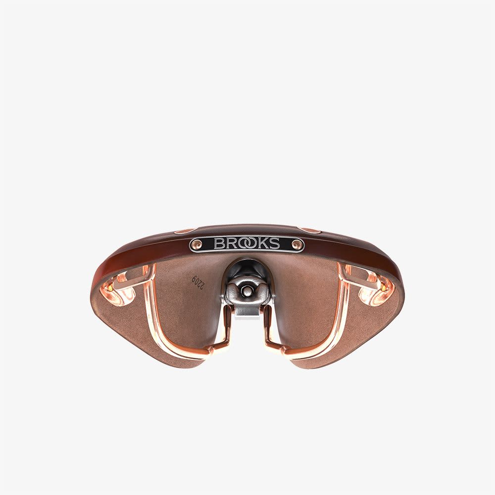 Brooks Leather Saddle - Brown / Copper Rails - B17 Special
