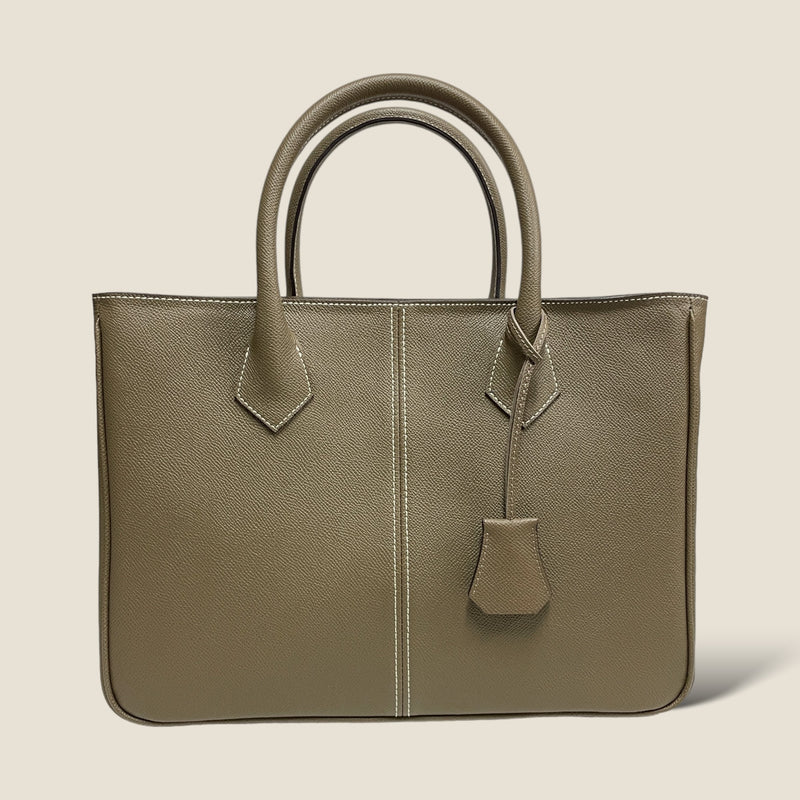 フレンチカーフ] マチトートバッグcolor：トープ – BROOKLYN MUSEUM