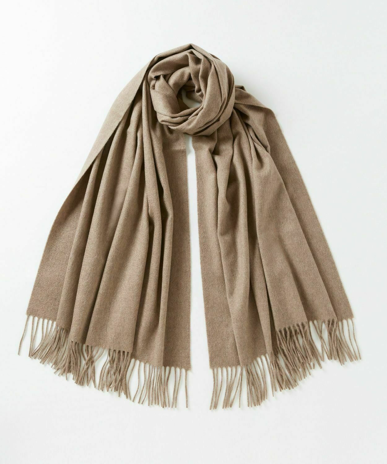 大判プレーンストール(定番)(カシミヤ) 全7色 | BRITISH MADE