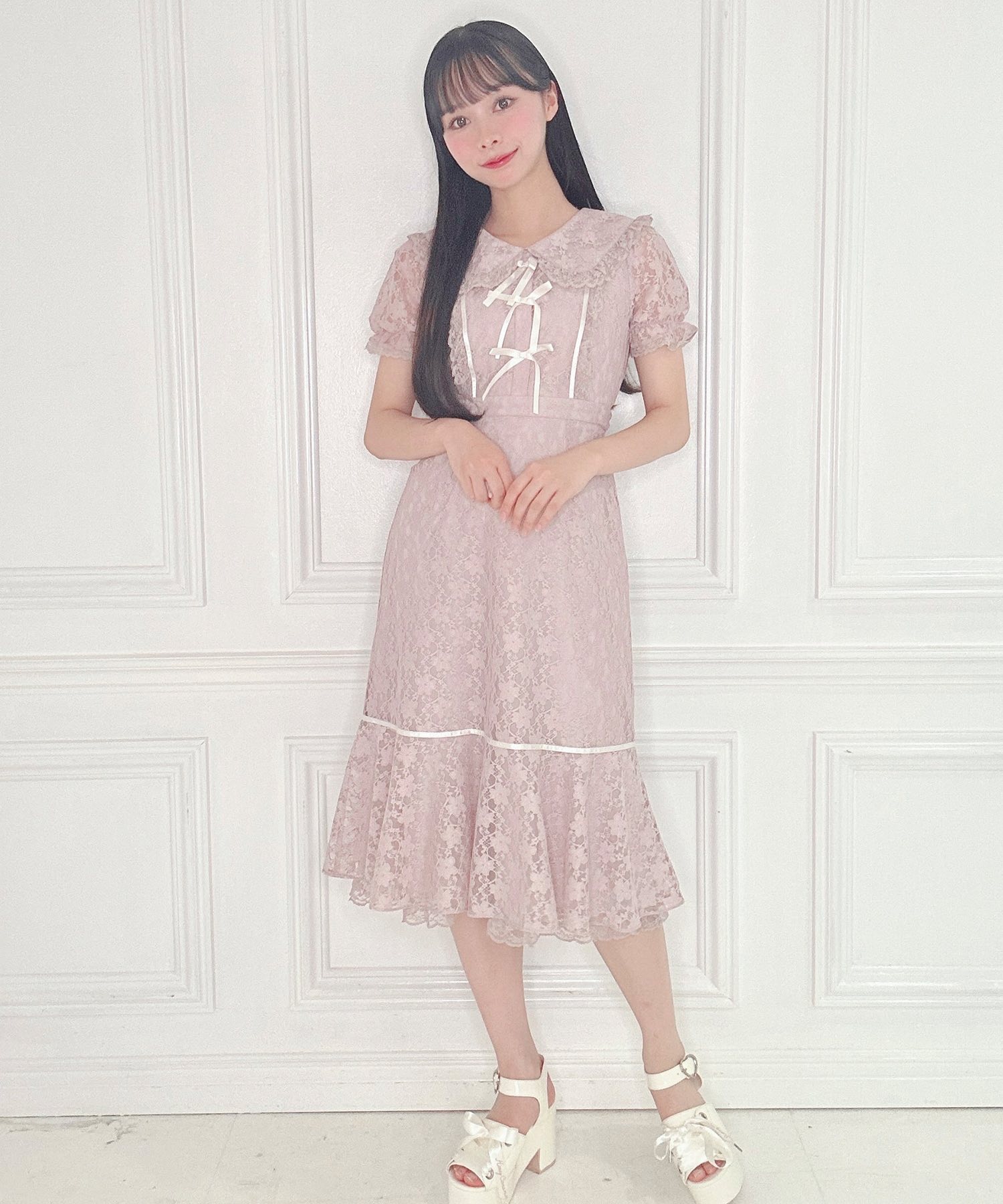 総レースマーメイドワンピース – BUNNY APARTMENT