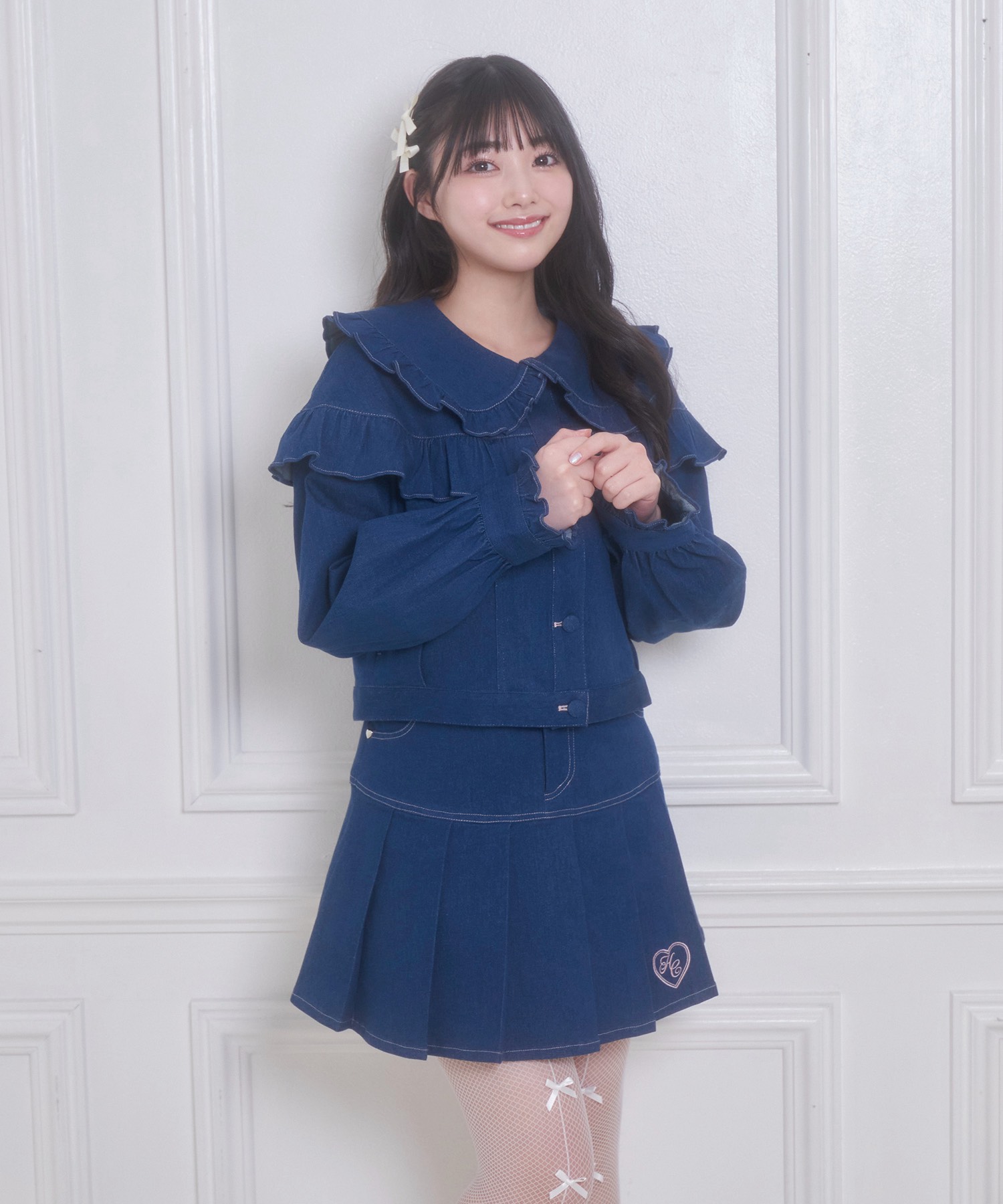 くるみボタンフリルGジャン – BUNNY APARTMENT