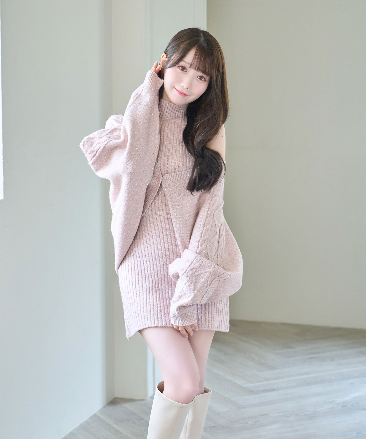 Glitter knit o/p set – BUNNY APARTMENT