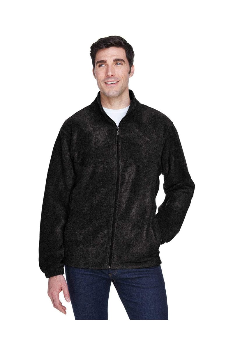 Harriton M990: Men's 8 oz. Full-Zip Fleece | Bulkthreads