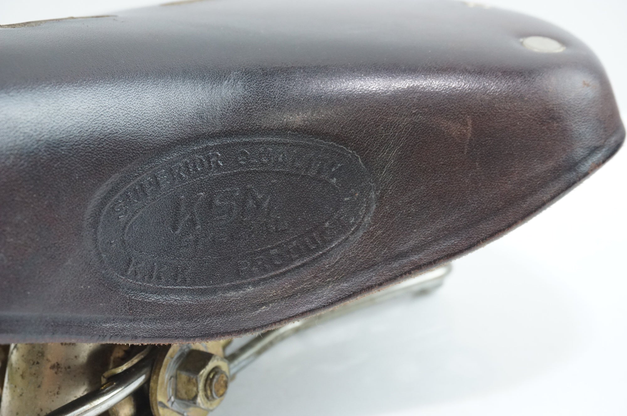 カシマ KSM スペシャル 革サドル レザーサドル ヴィンテージ 新品未