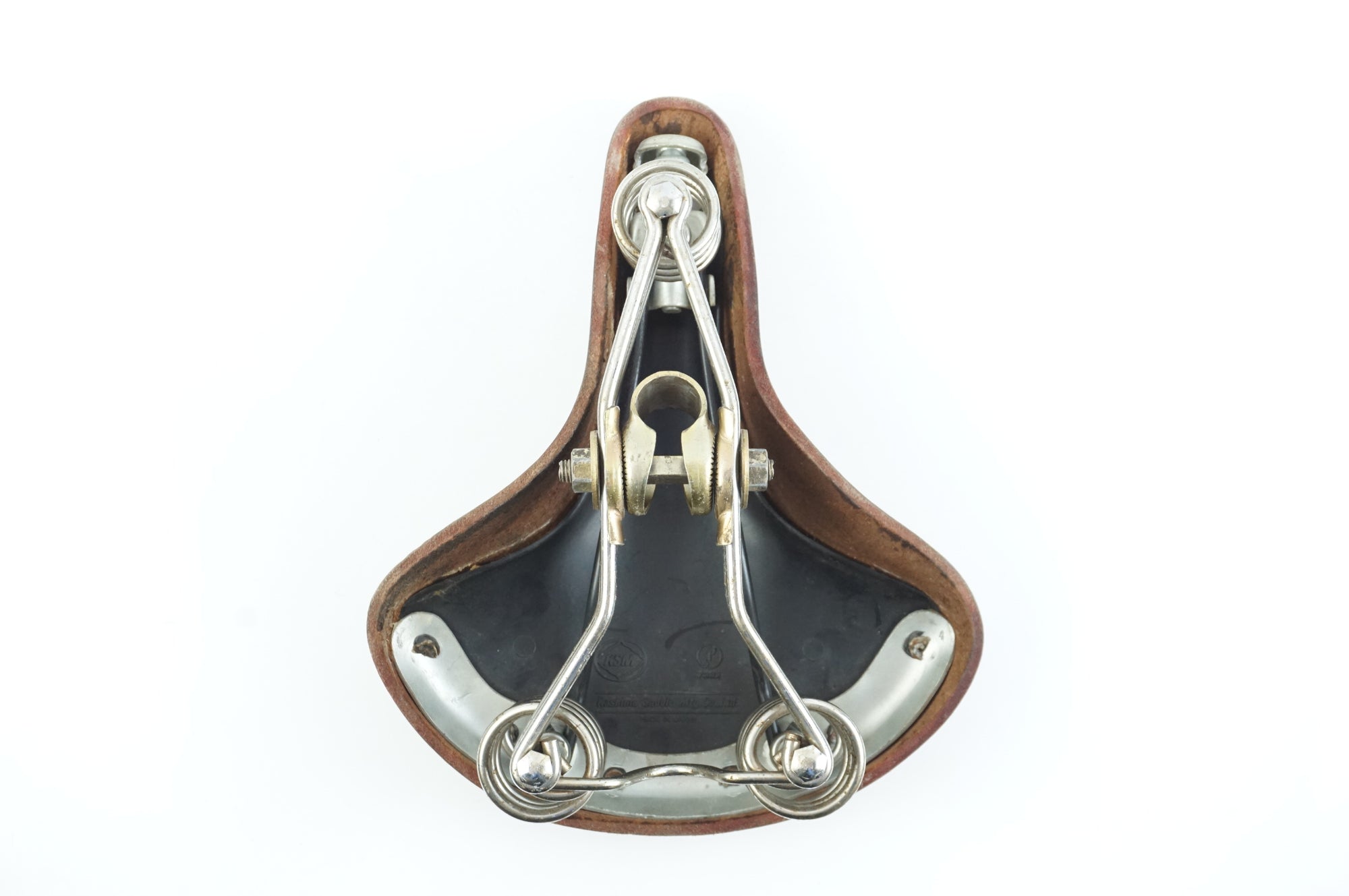 Yahoo!オークション - 革サドル KSM SPECIAL ビンテージ サドル SUPERI