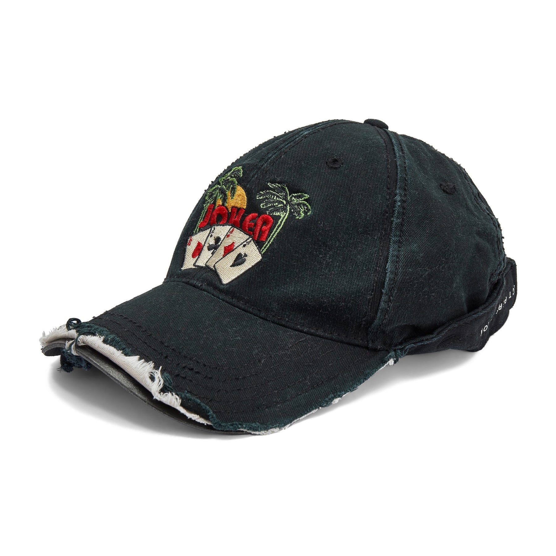 Martine Rose / ROLL BACK CAP BLACK