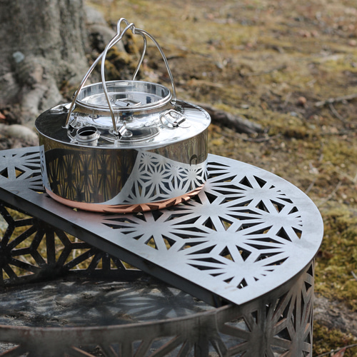 五徳 麻柄 Lサイズ焚き火台用 焚火 キャンプ その他インテリア雑貨