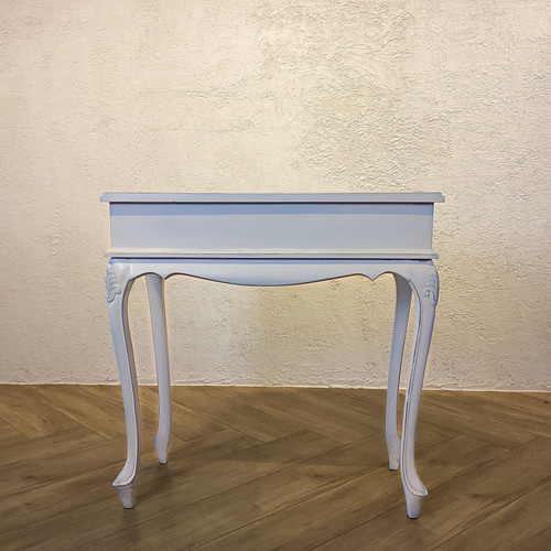 訳ありな逸品】英国アンティーク調 ロココ調 コンソールテーブル 猫足