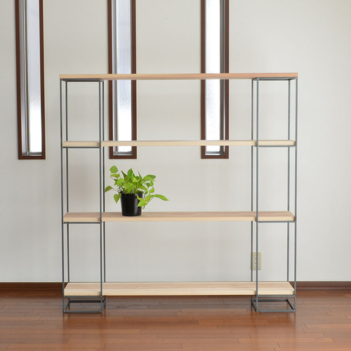 高さ140㎝ アイアンラック 植物棚 シューズラック 店舗展示棚 フラワー