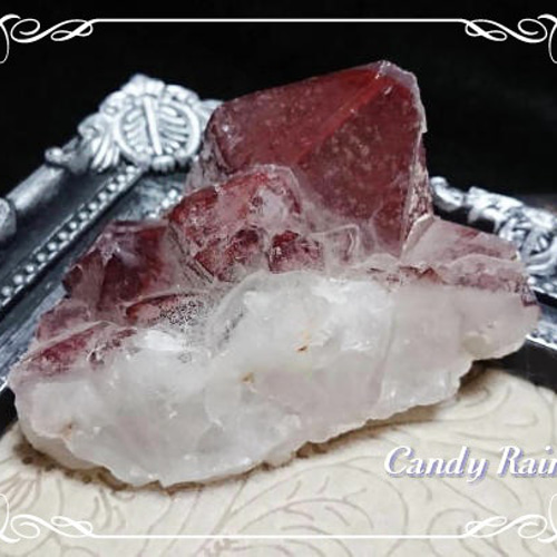 レッドファントムクォーツ・原石クラスター～Type.A～ *** 天然石