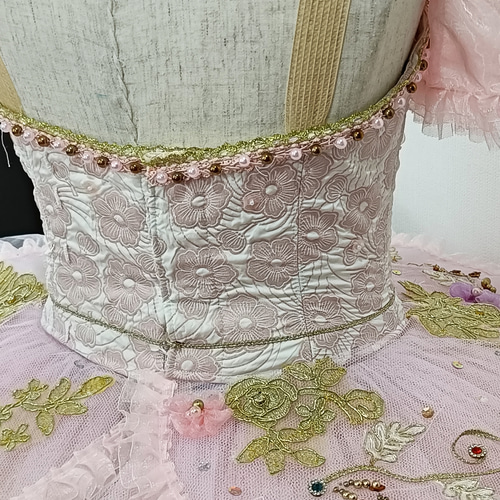 バレエ衣裳/白·妖精 頭飾り付き ジュニア6着+大人1着セット バレエ衣裳