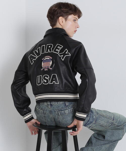 WOMAN/直営店限定》LIGHT SIGNATURE VARSITY JACKET/ライト