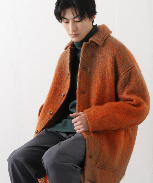 COSTUME NATIONAL HOMME ウールモヘアコート メンズ Costume National