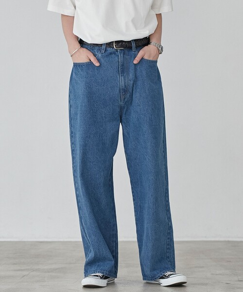 セール】SMITH'S（スミス）別注5ポケットバギーデニムパンツ（デニム