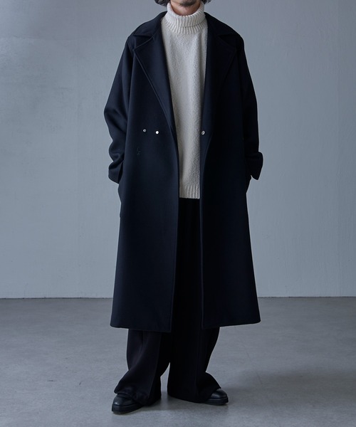 Lui's（ルイス）の「ハイクオリティ メルトンオーバーコート