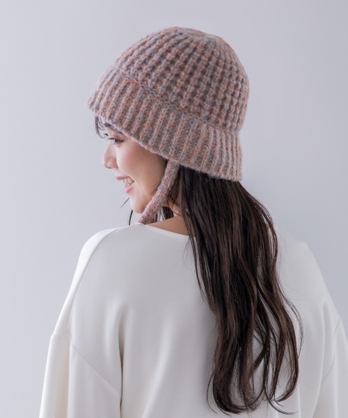 セール】STRAP KNIT HAT/ストラップニットハット（ニットキャップ