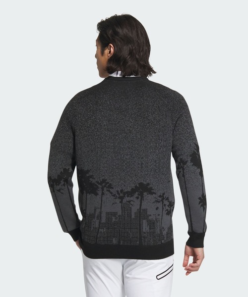 adidas（アディダス）の「LA サンセット クルーネックセーター【adidas