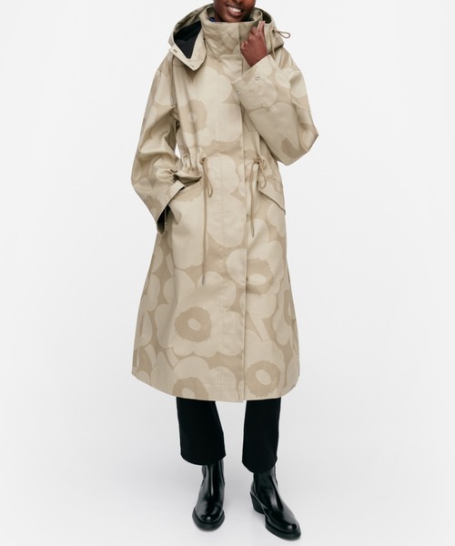 marimekko（マリメッコ）の「Unikko / bonded Long coats（ダウン