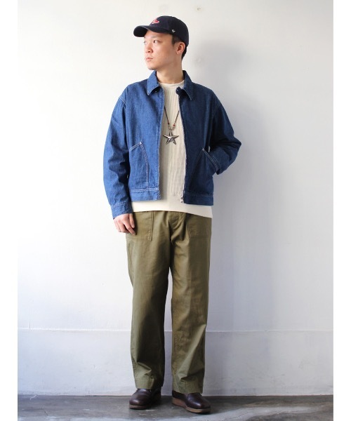 A VONTADE】ア ボンタージ/ Denim Zip Jacket（デニムジャケット）｜A