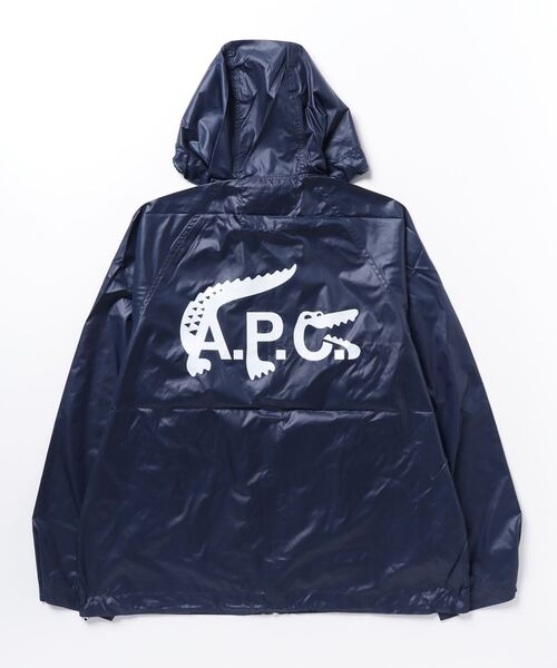 セール】『Lacoste x A.P.C.』 撥水ナイロンフードジャケット