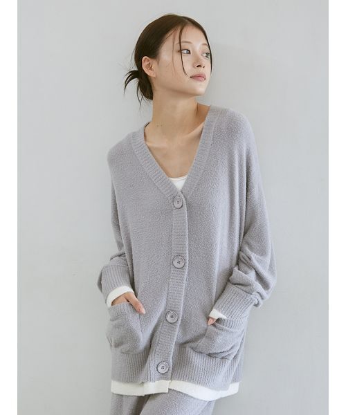セール】レイヤードホットスムーズィーカーディガン（ルームウェア
