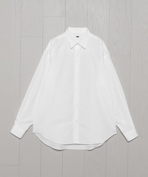 H＞ザ ユージュアル バルーンレギュラーカラーシャツ（シャツ/ブラウス