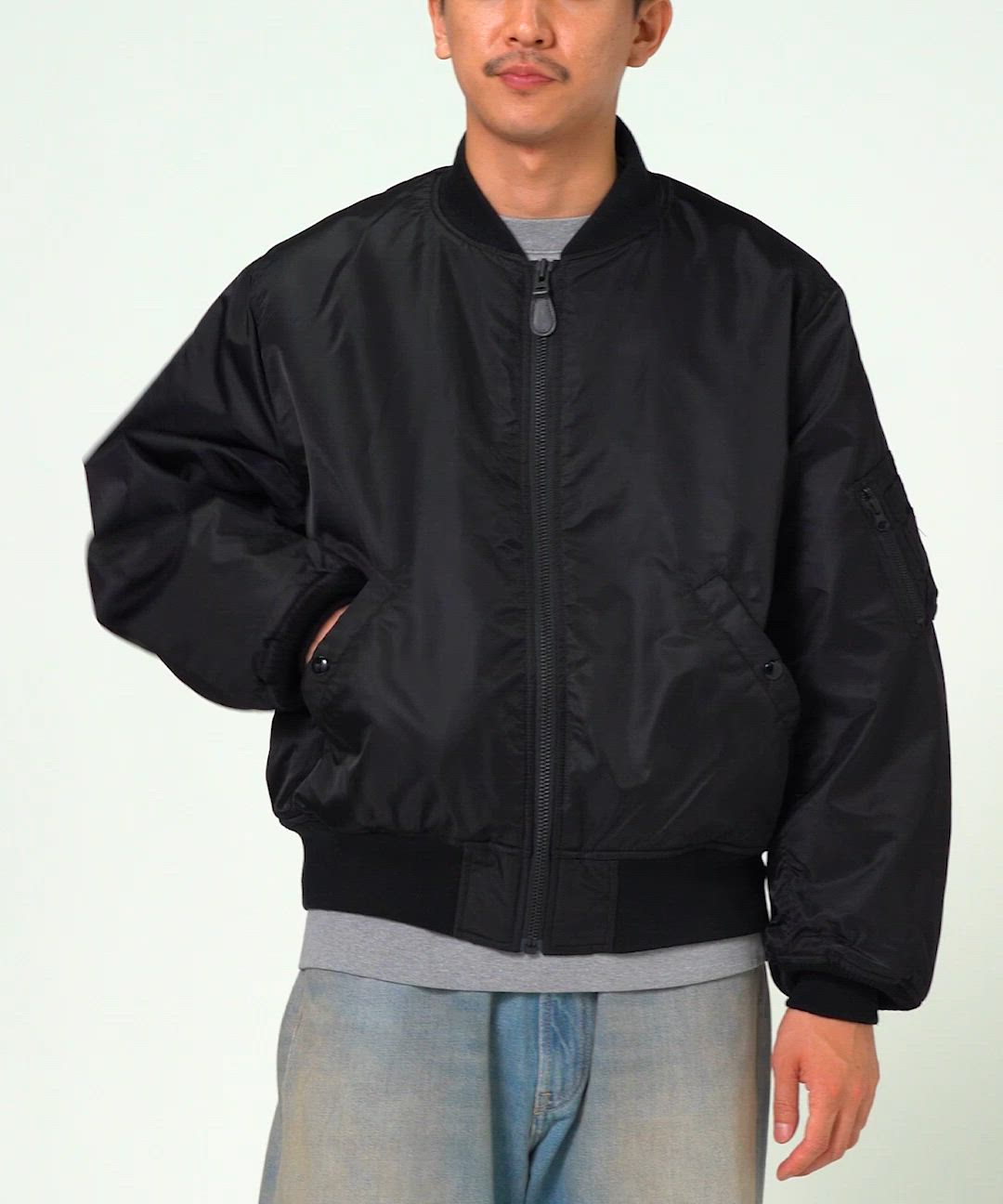 リラックスフィット THERMOLITE(R) MA-1 （撥水）（MA-1）｜BEAMS