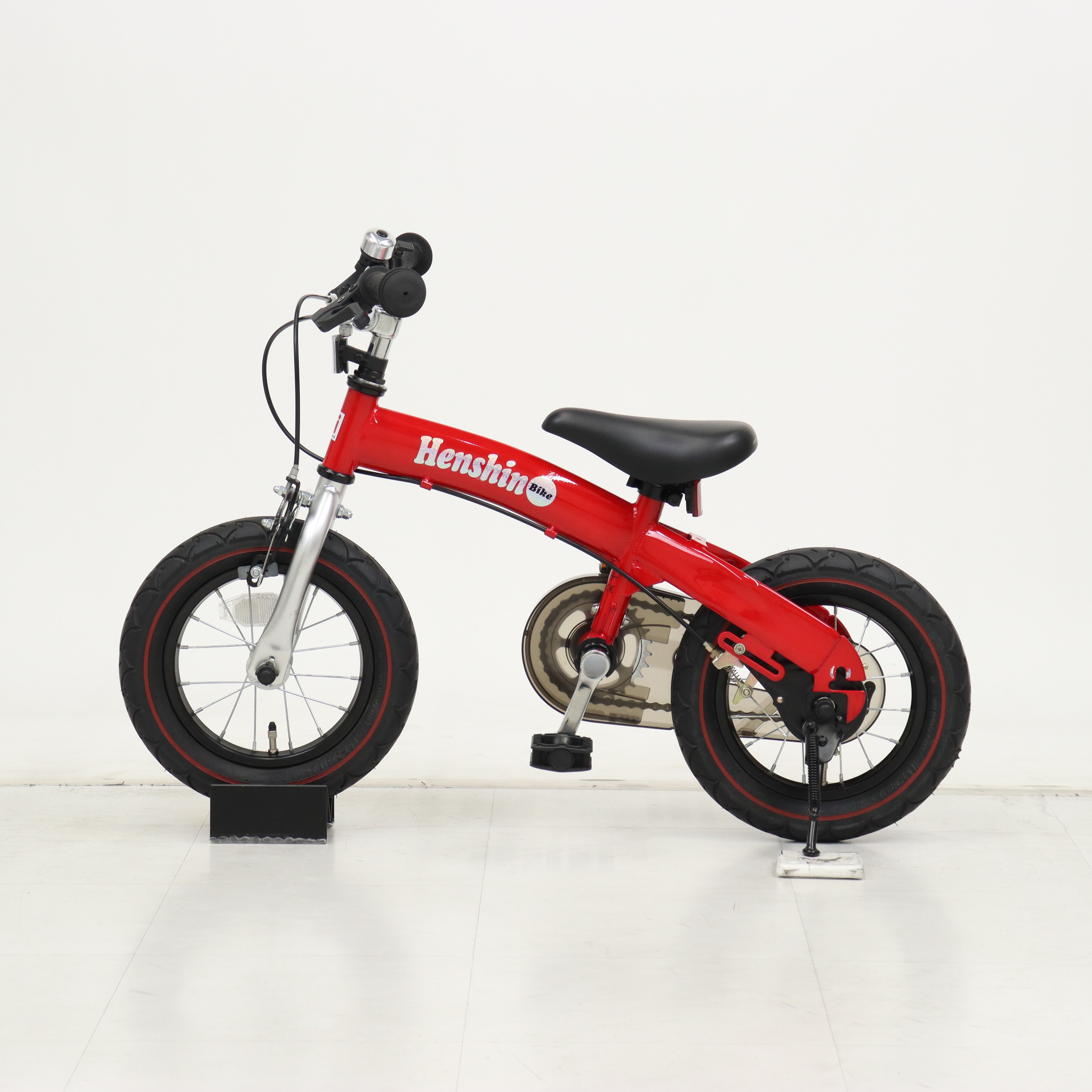 Henshin Bike 赤 へんしんバイクキッズバイク 自転車レッド 美品