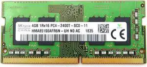 HMA851S6JJR6N SK Hynix 4GB SO-DIMM 1RX16 DDR4 PC4-21300 2666MHZ
