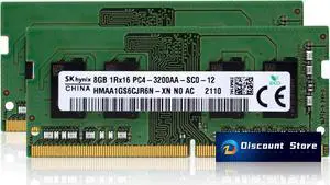 Samsung 16GB DDR4 3200MHz PC4-25600 1.2V 2Rx8 260-Pin SODIMM