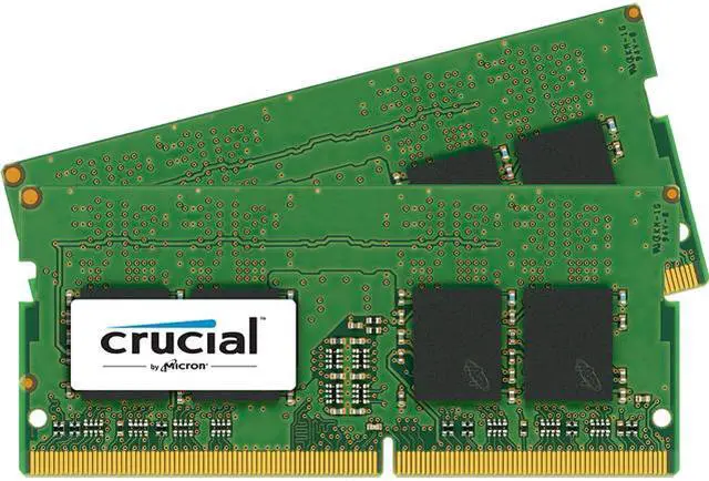 Crucial 32GB (2 x 16GB) 260-Pin DDR4 SO-DIMM DDR4 2133 (PC4 17000