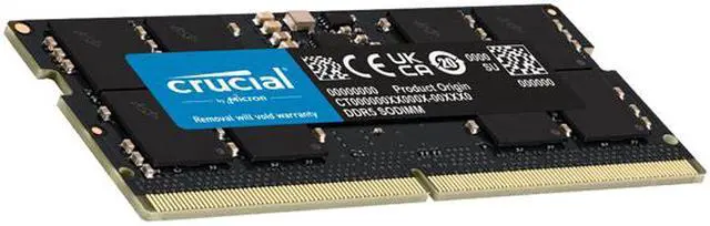 Crucial 16GB 262-Pin DDR5 SO-DIMM DDR5 5600 Laptop Memory Model
