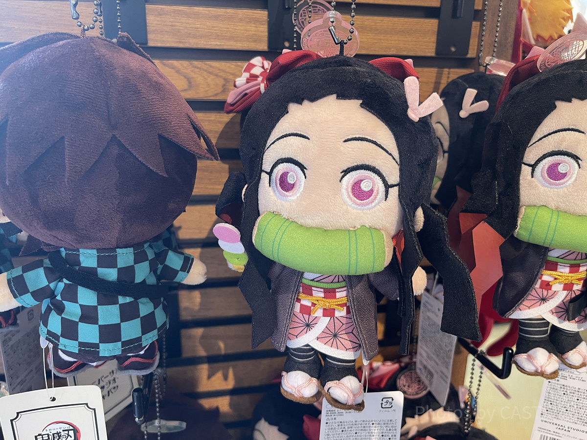 禰豆子ぬいぐるみキーチェーン(USJ×鬼滅の刃 刀鍛冶の里編&柱稽古編