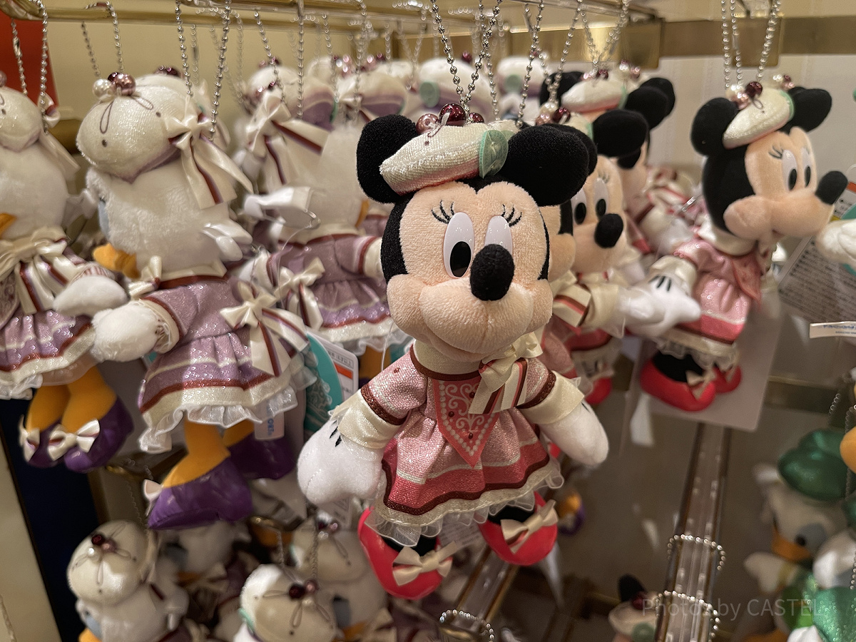 ミニーぬいぐるみバッジ(パルパルーザ第3弾グッズ)| キャステル