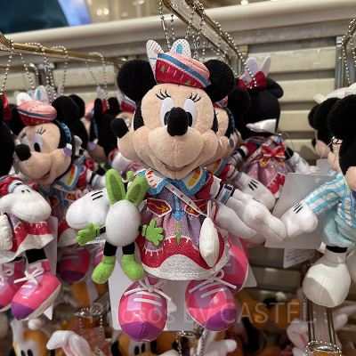 ディズニー 干支 ぬいぐるみ バッジ 2010年 寅 5種 ミッキー ミニー 他