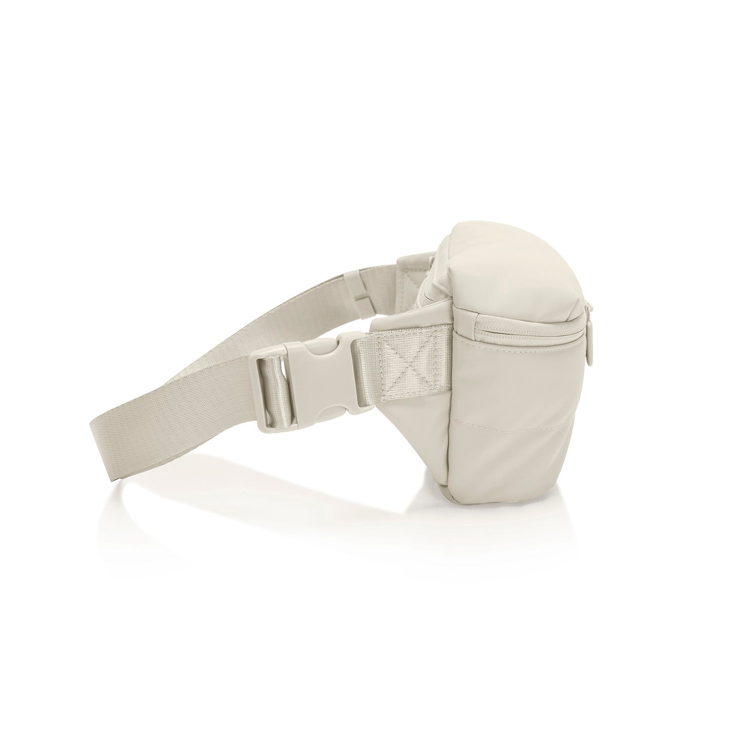 The Puffer Waist Bag - Off White | Waist Bag | Belt Bag | Fanny Pack