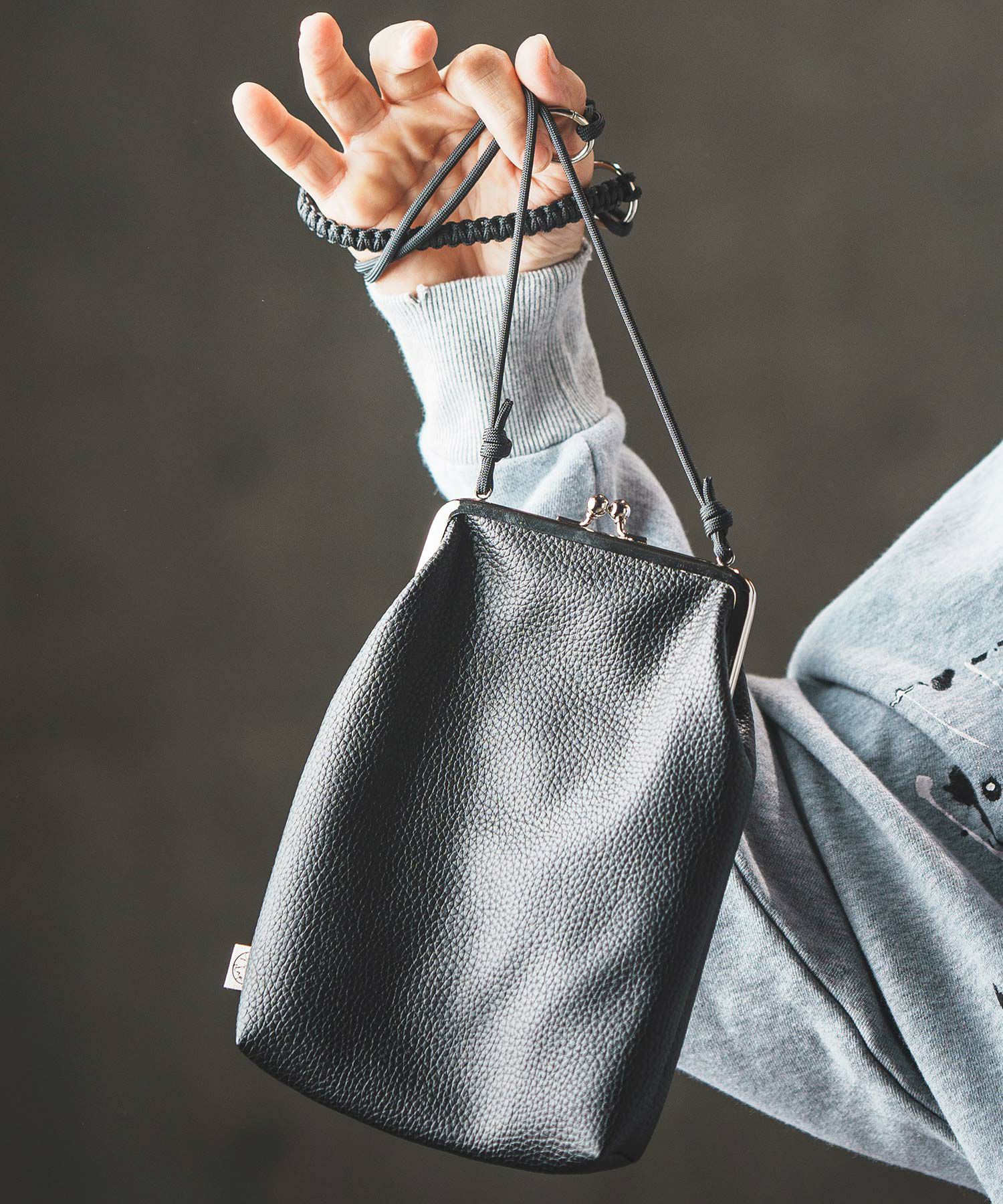 GLIMCLAP(グリムクラップ)】Clasp design mini bag ミニバッグ(17-124