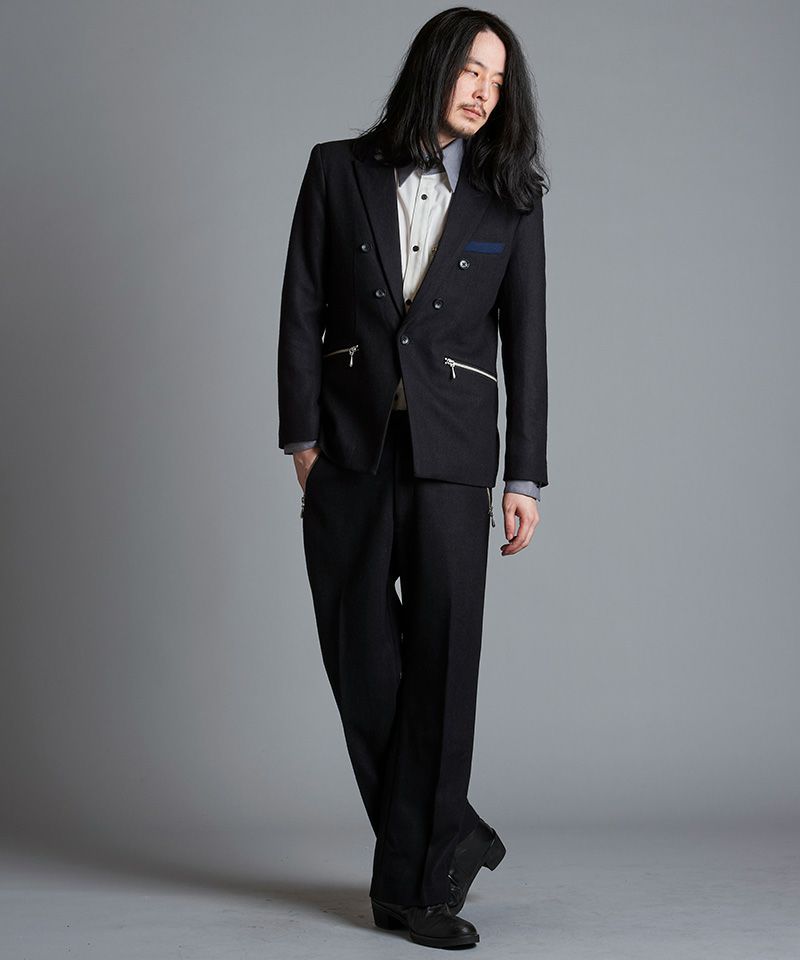 60%OFF【NO ID.(ノーアイディー)】ZIPﾃｰﾗｰﾄﾞJKT ジャケット(855006