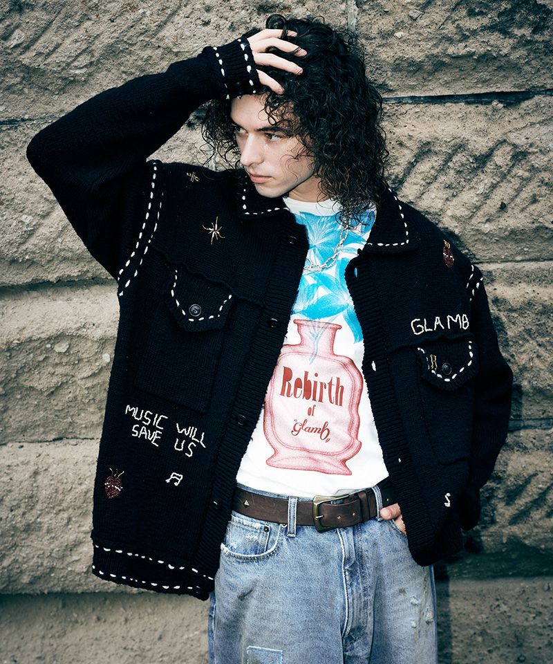 glamb(グラム)】Perfume Bottle T-Shirt パフュームボトルTシャツ