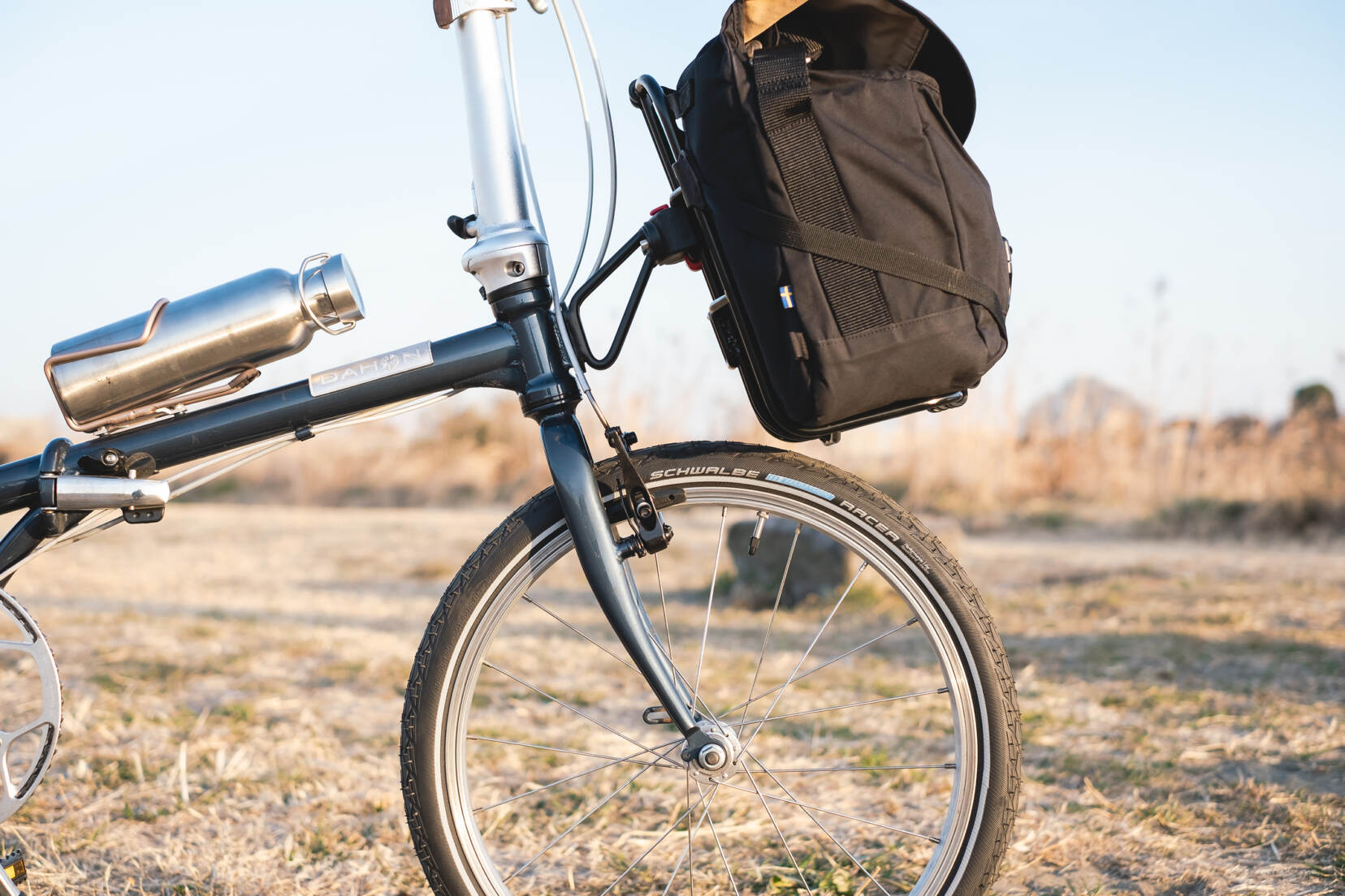 ミニベロのフロントラックに丁度いい RIXEN&KAUL ヴァリオラック KF873