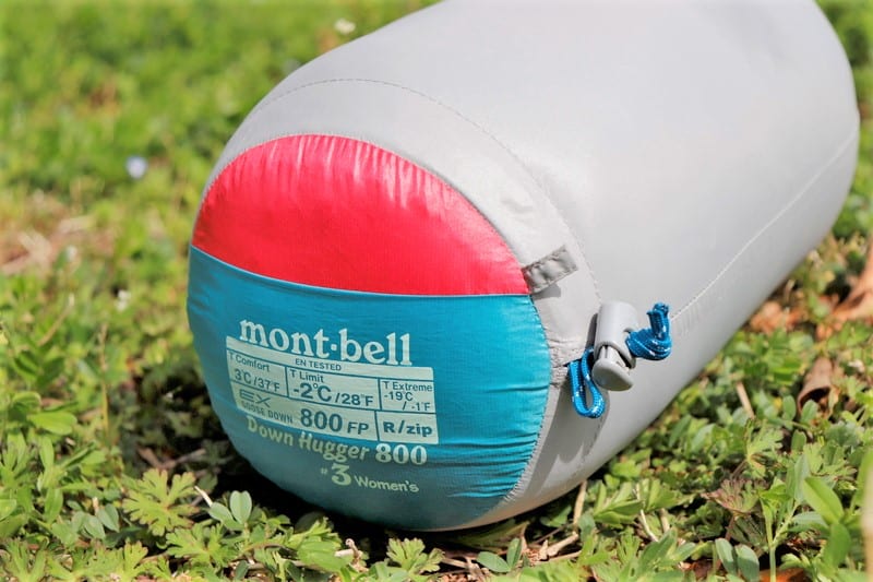 モンベル ウルトラライト スーパースパイラル ダウンハガー #3 800 ①