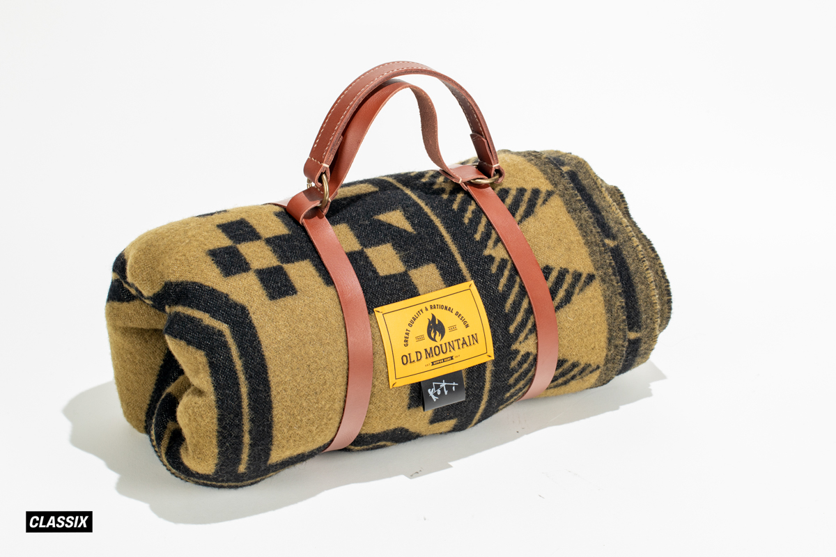 オールドマウンテン・カケモノ. 冬｜ウール100% のブランケットに新色